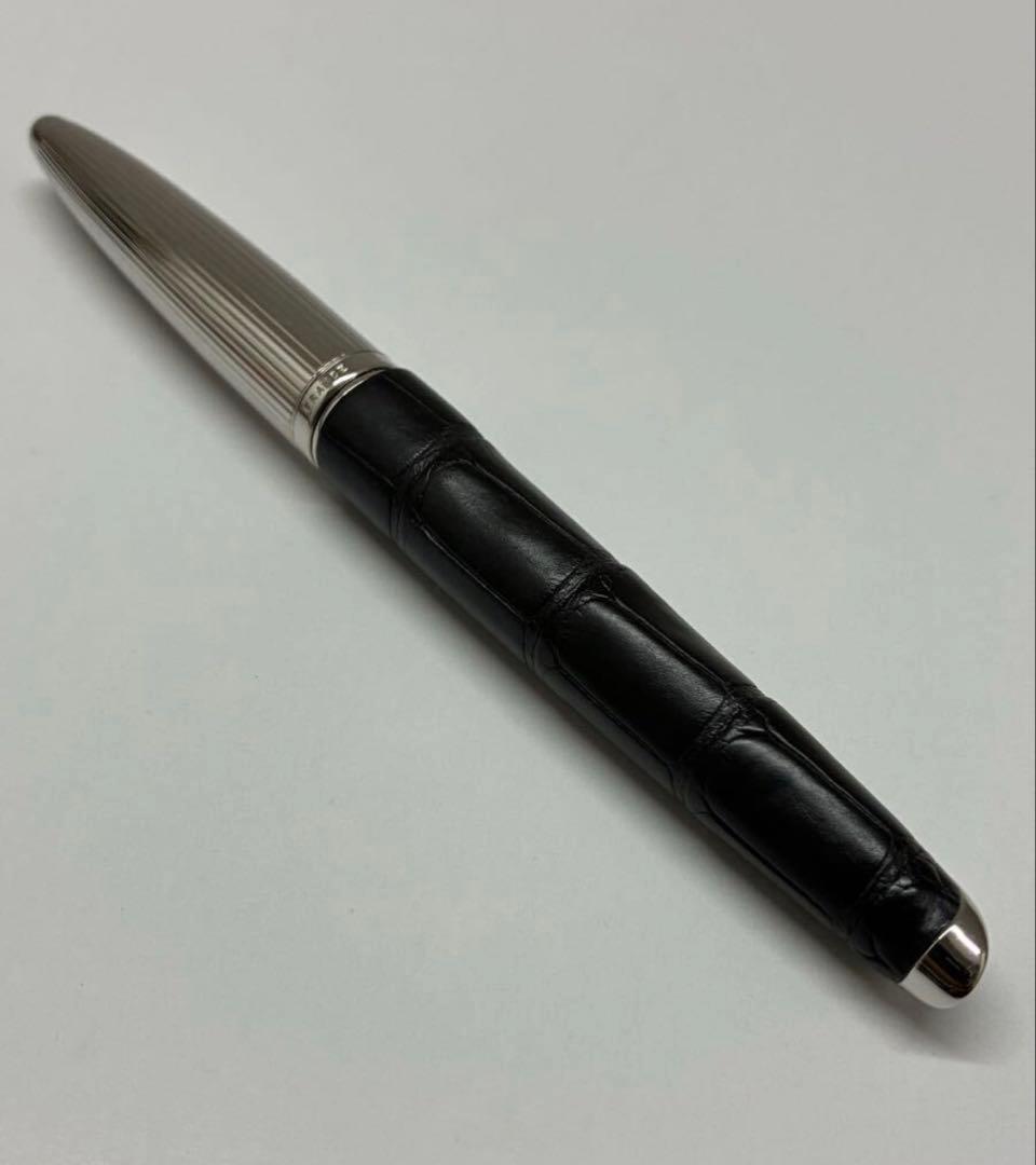 美品　万年筆 ウォーターマン カレン アリゲーターST 21 66963 18K