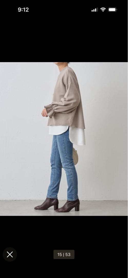 BEARDSLEY Ｔブラウス　新品タグ付き　白　1