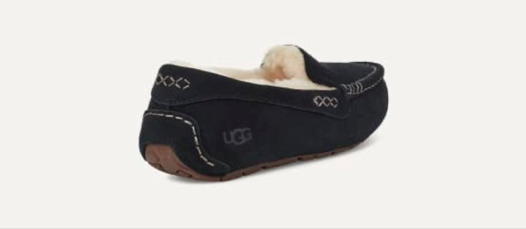 【新品未使用】UGG アンスレー モカシン ローファー ブラック 23cm
