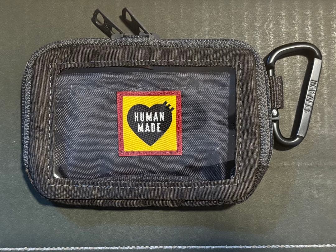 ヒューマンメイド　MILITARY CARD CASE　グレー