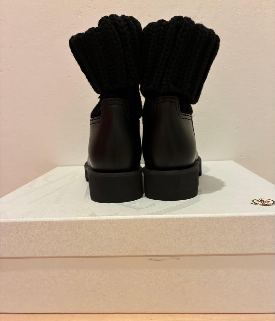 MONCLERブーツ新品未使用ブラック　サイズ37