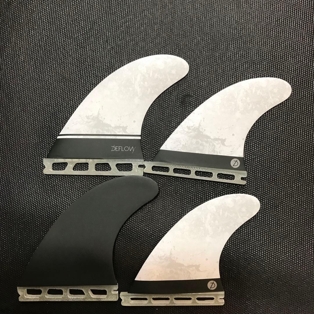 DEFLOW SUPRA QUATTRO フィン Lサイズ