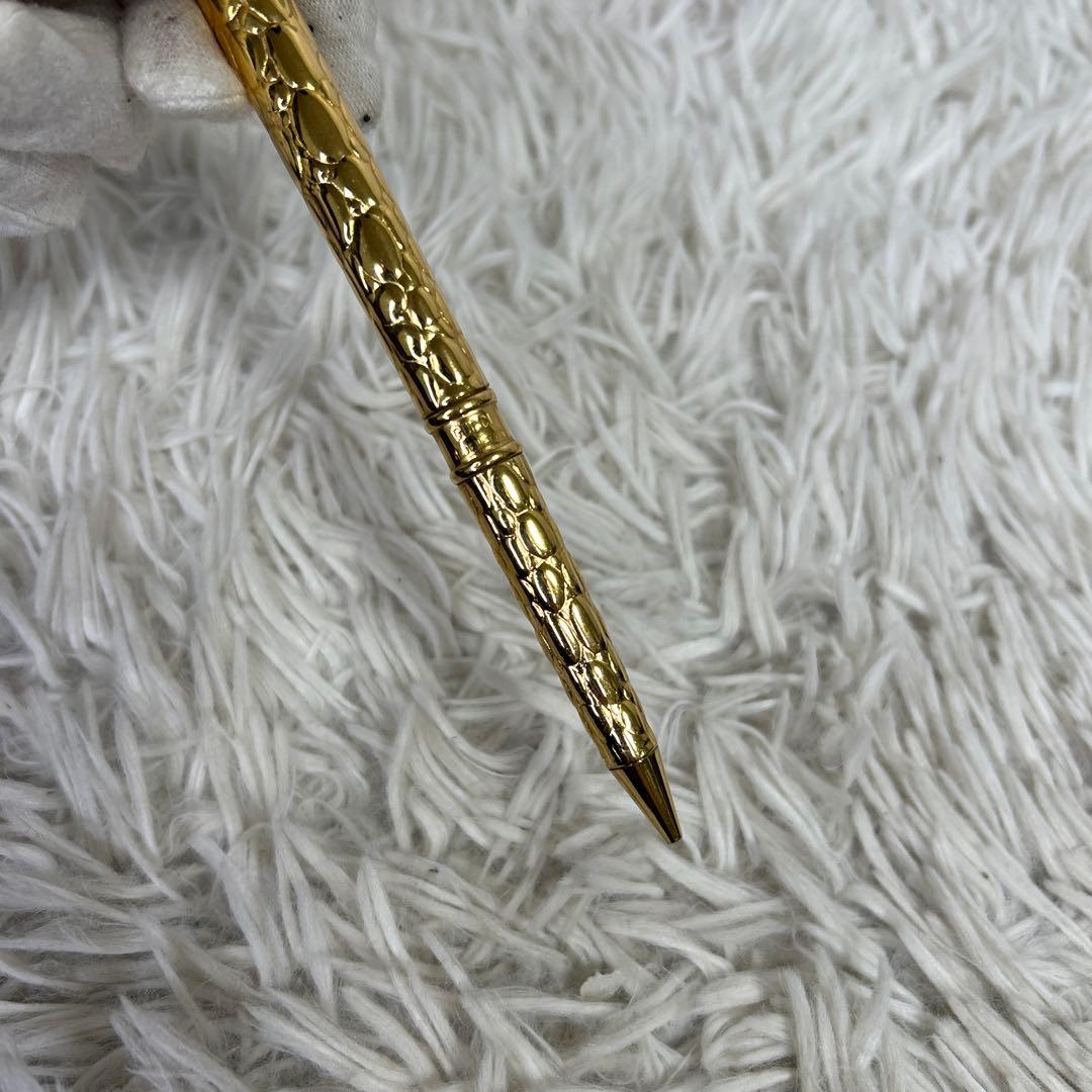GUCCI ペン　ボールペン　インターロッキング　ゴールド　gold 金
