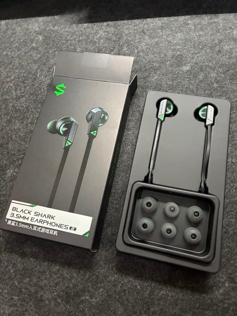 Black Shark4別売イヤホン付　原神プレイにXiaomi Android