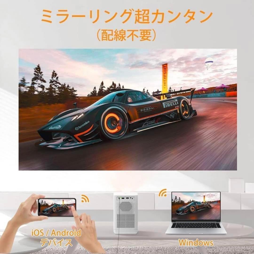 ラスト1点❗️ ホーム プロジェクター フルHD ミラーリング 家庭用 映画