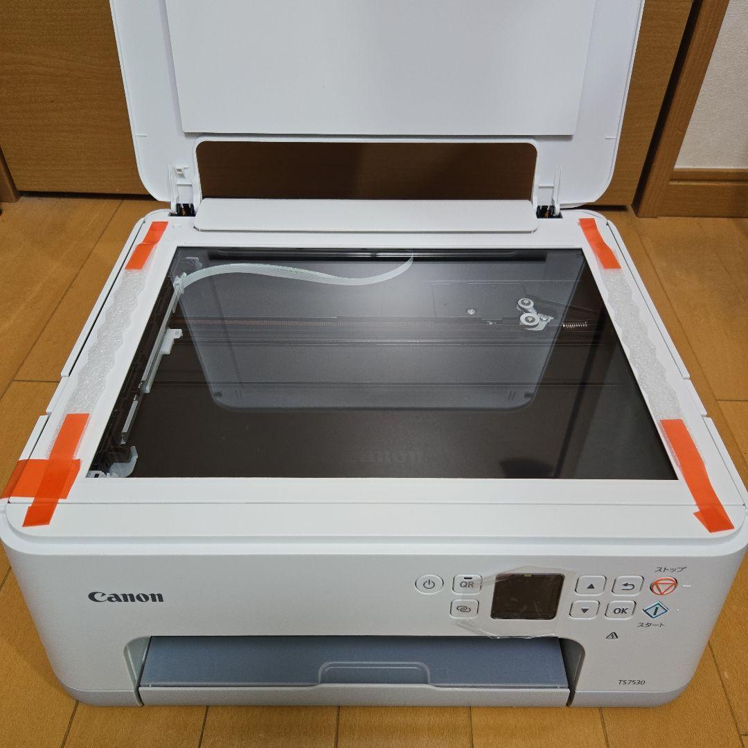 Canon PIXUS TS7530WH WHITE インクジェットプリンター