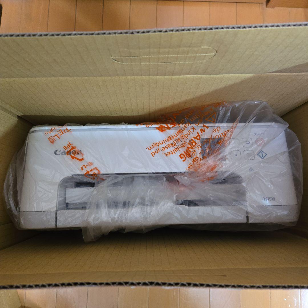 Canon PIXUS TS7530WH WHITE インクジェットプリンター