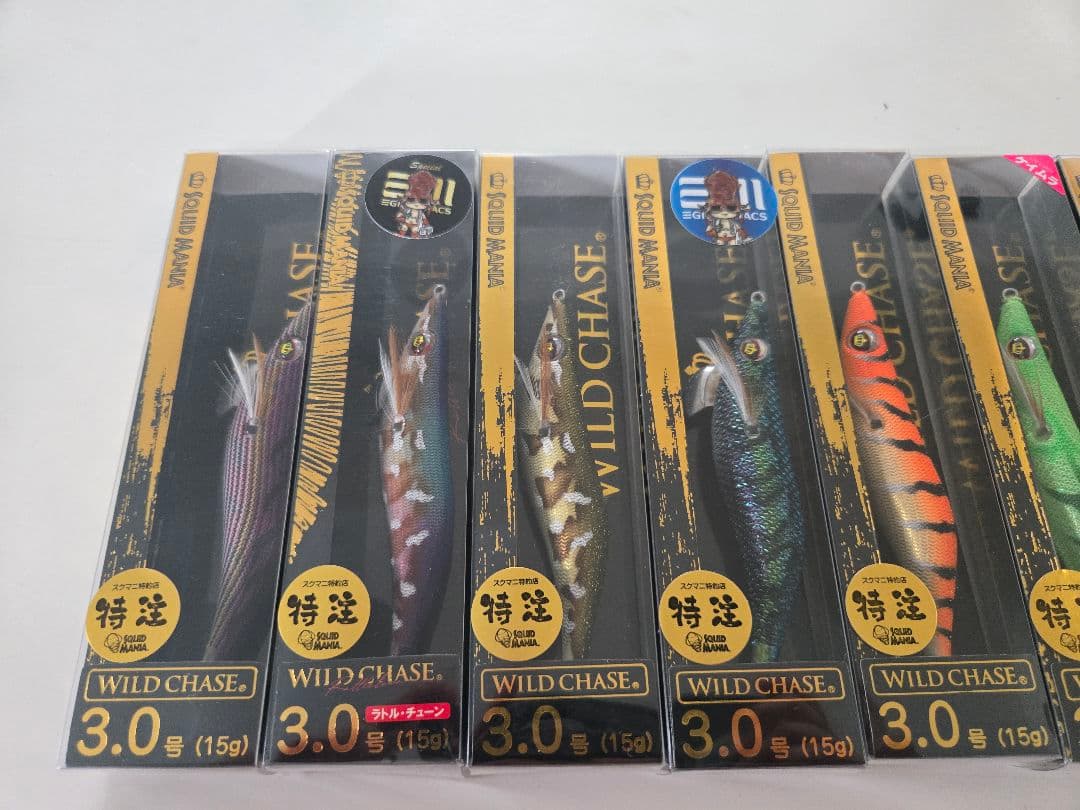 WILD CHASE エギ 8個セット 3号 3.5号