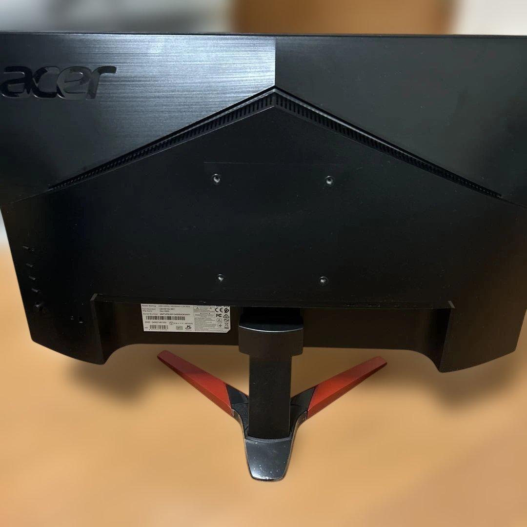 Acer ゲーミングモニター 24.5インチ VA 非光沢 フルHD 165Hz