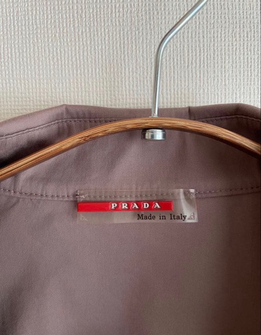 [00s] PRADA SPORT コットンブレンドシャツ