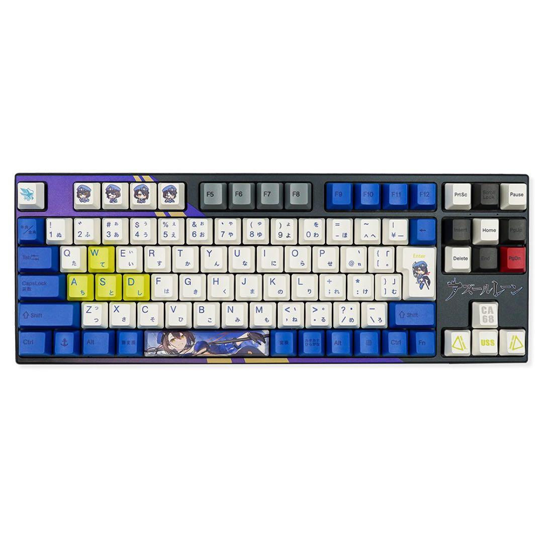 アズレン×ふもコレ ボルチモアモデル キーボード ローズ軸VARMILO