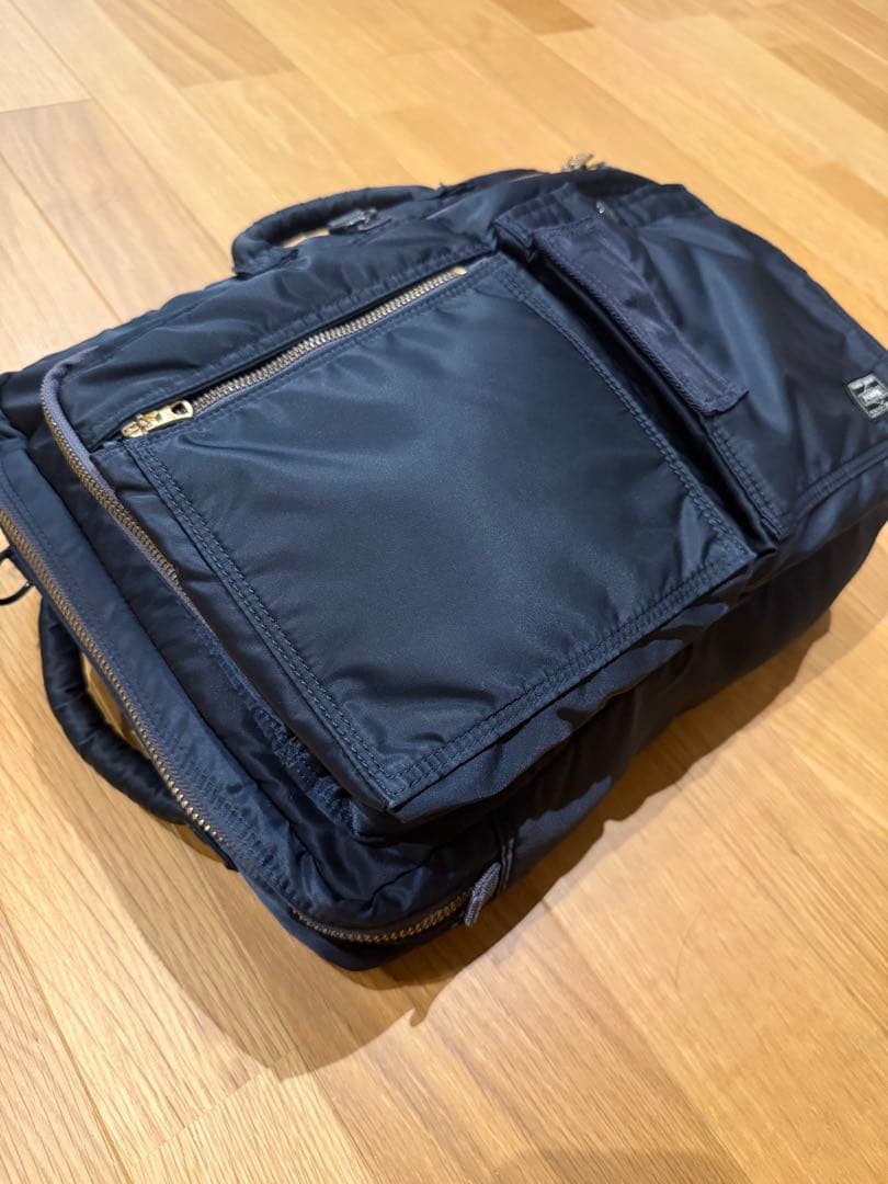 ポーターＰＸタンカー　3wayブリーフケース　アイアンブルー