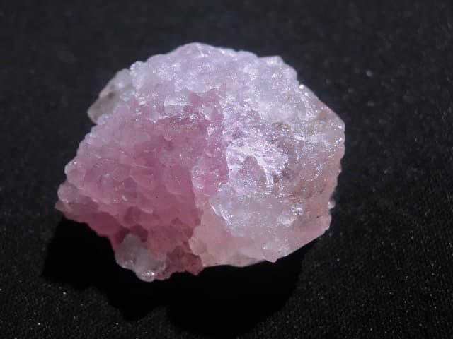 【ローズクォーツ クラスター 】希少 結晶 原石