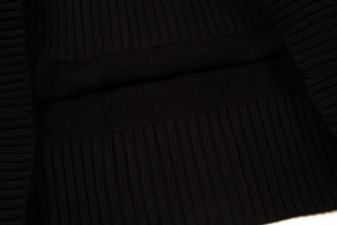 ハ*さ様 AmiParis アミパリス ニット 長袖セーター　ブラック　Sサイズ