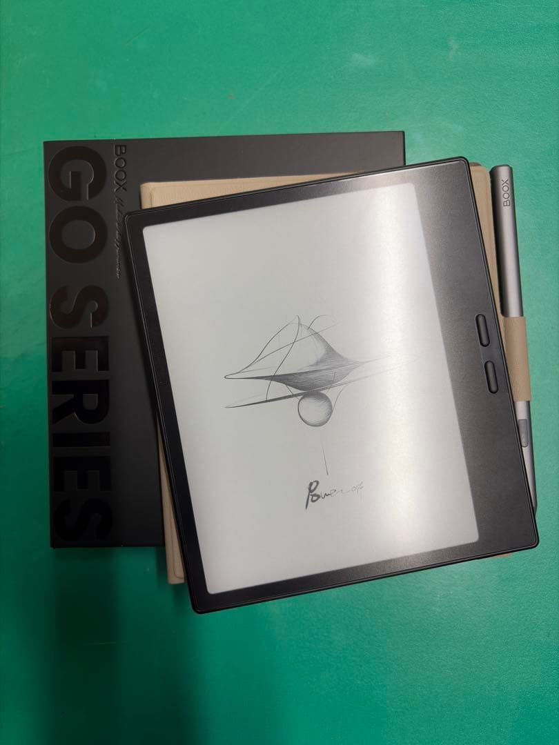 Boox go 7 【BOOX本体、カバー、ペン、画面シートセット】