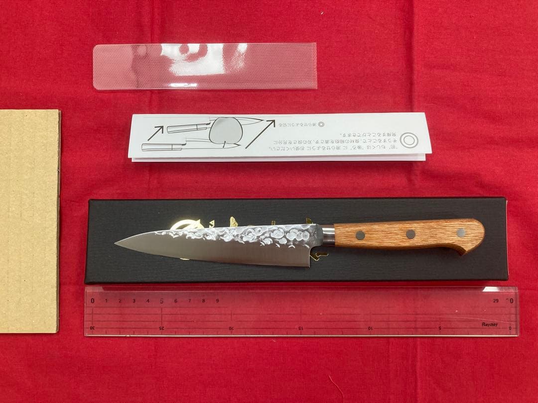 高村刃物 高村作 ペティ130㎜ クロマックス鋼 未使用品