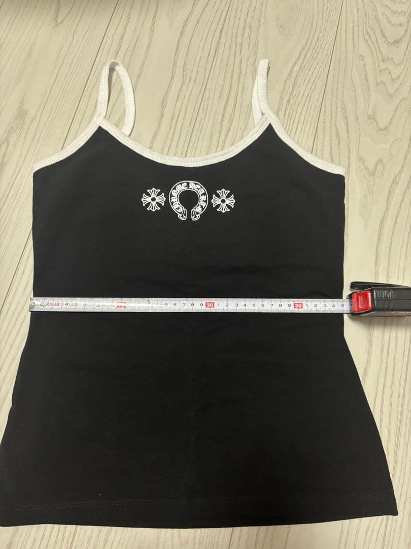 CHROME HEARTS クロムハーツ　ブラック　キャミソール　タンクトップ
