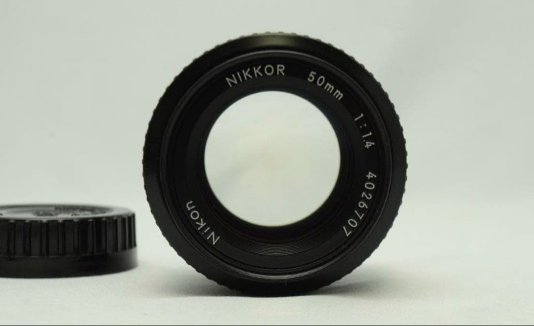 Nikon Ai NIKKOR 50mm F1.4 単焦点 MFレンズ