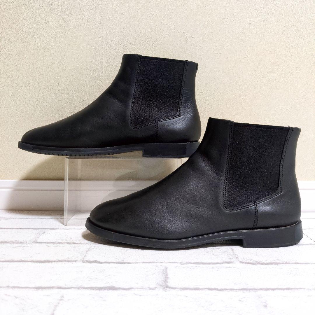 美品　CAMPER　カンペール　サイドゴアブーツ　ショートブーツ　レザー　24