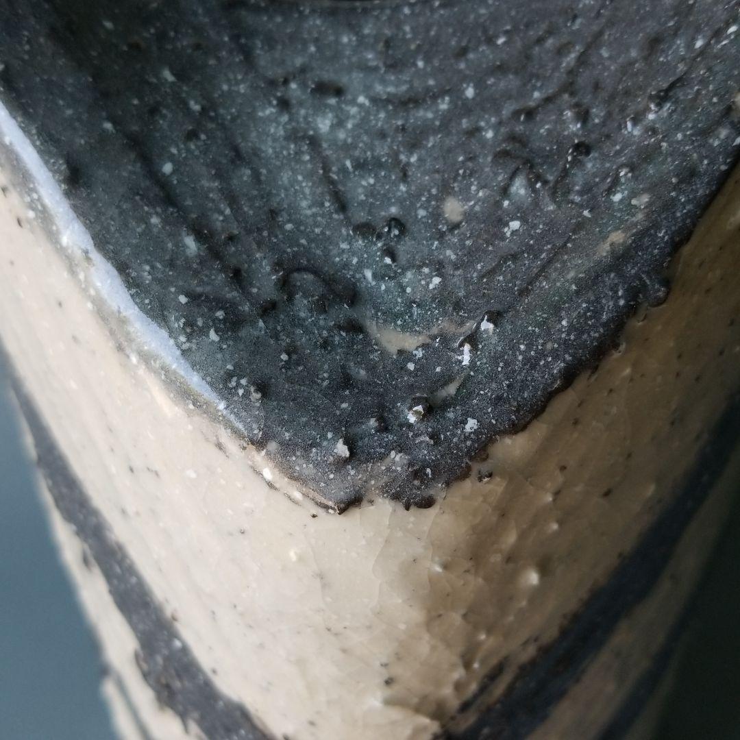 信楽焼傘立て  三角線 高さ４５cm