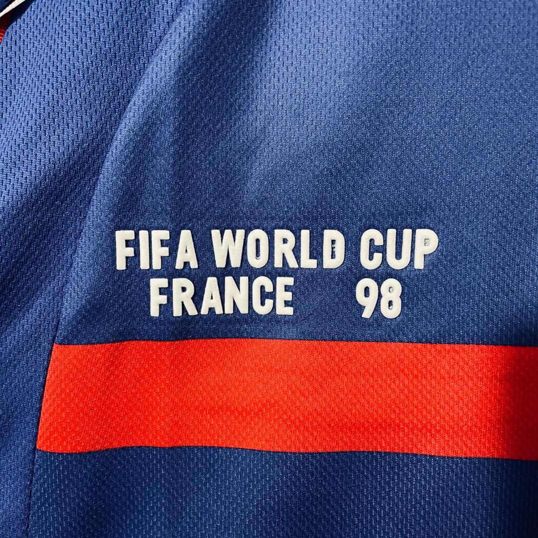 サッカー フランス代表 1998年 ユニフォーム Lサイズ[RU0057]