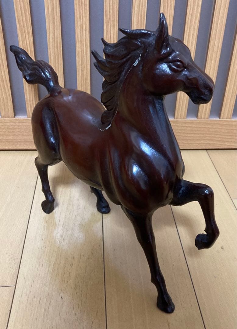 馬の置物　アンティーク　骨董品　昭和レトロ