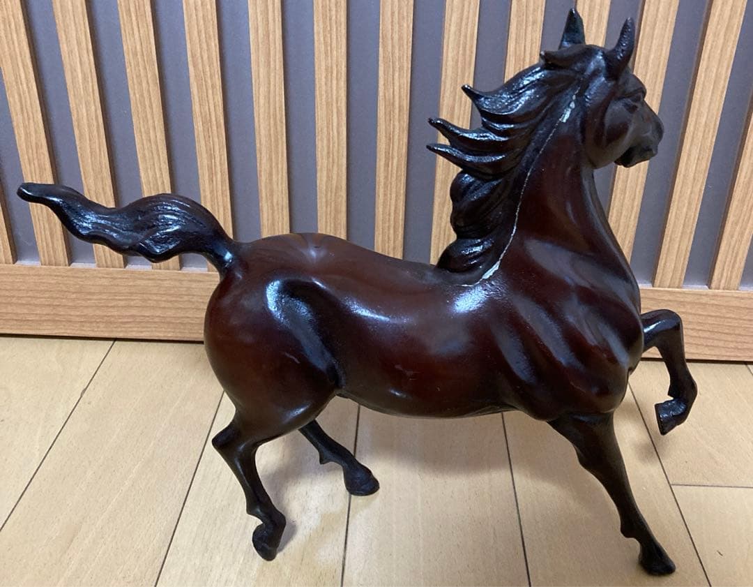 馬の置物　アンティーク　骨董品　昭和レトロ