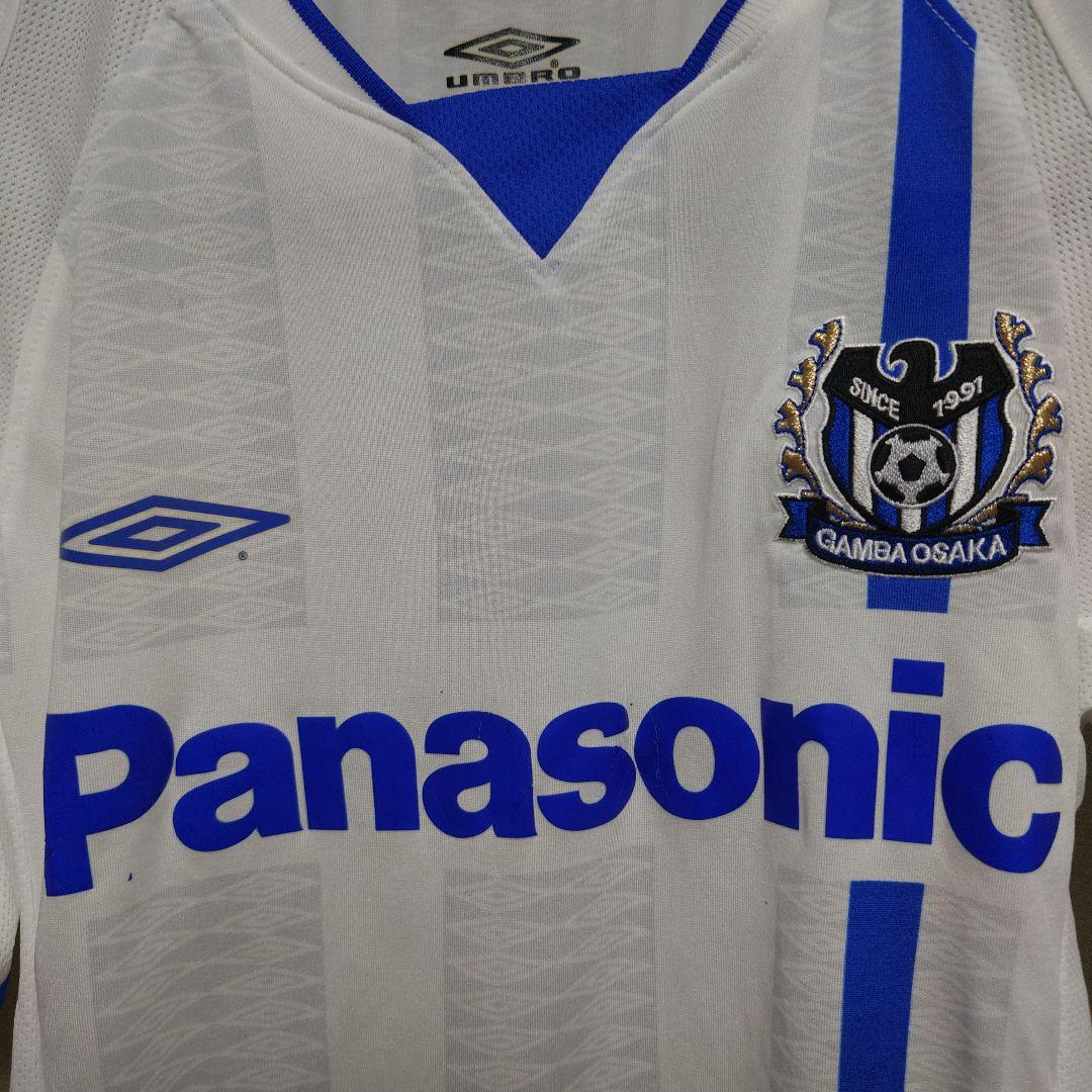 【サイン入】2003 ガンバ大阪 Umbro 3rdユニフォーム 遠藤 宮本