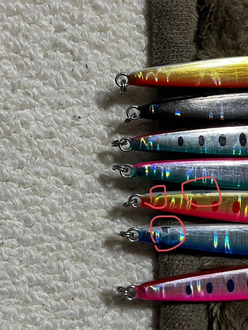 カブキメタル35g7色セット