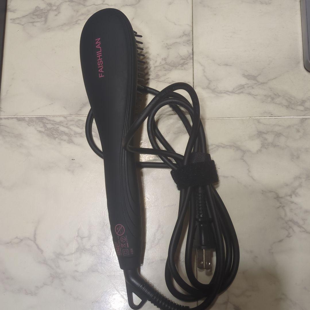 ブラシヘアアイロン S105E今年まで出品