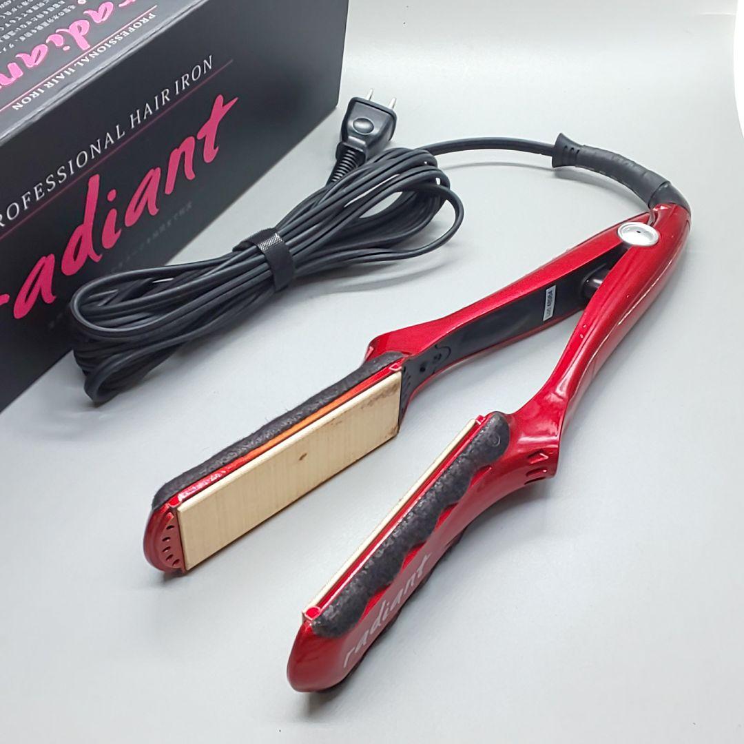 ・ラディアント ストレート ヘアアイロン radiant 35㎜【正規品】91
