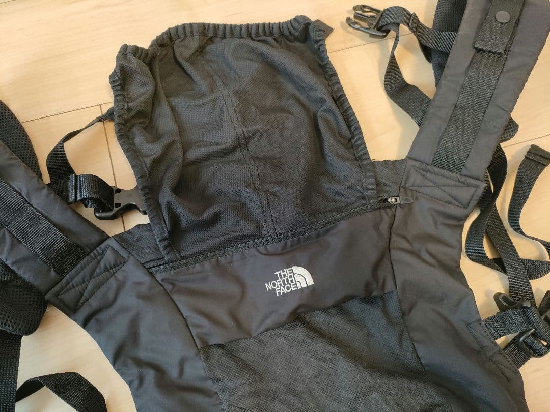 値下げしました★美品★THE NORTH FACE 黒 抱っこ紐 ノースフェイス