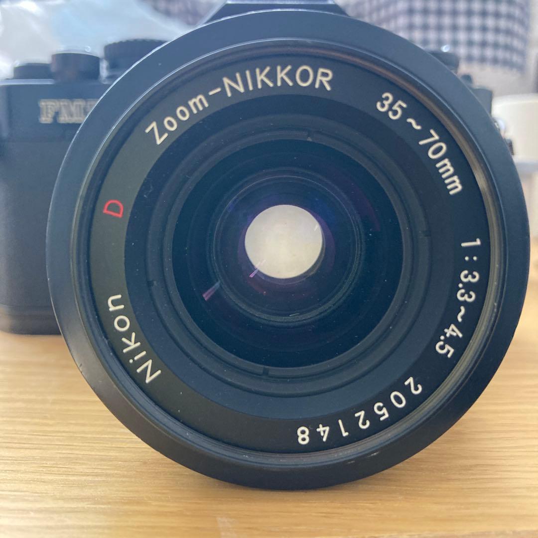 Nikon FM2 フィルム一眼レフカメラ 35-70mmレンズ付き