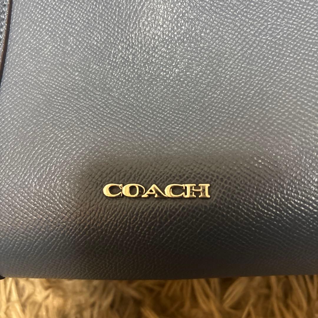 K*A様 【COACH】 コーチ ビジネスバッグ ブルー系