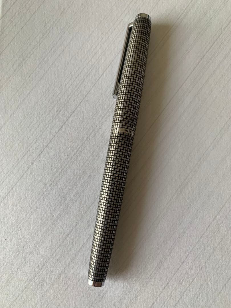 PILOT（パイロット） カスタム スターリングシルバー 万年筆 18K WG