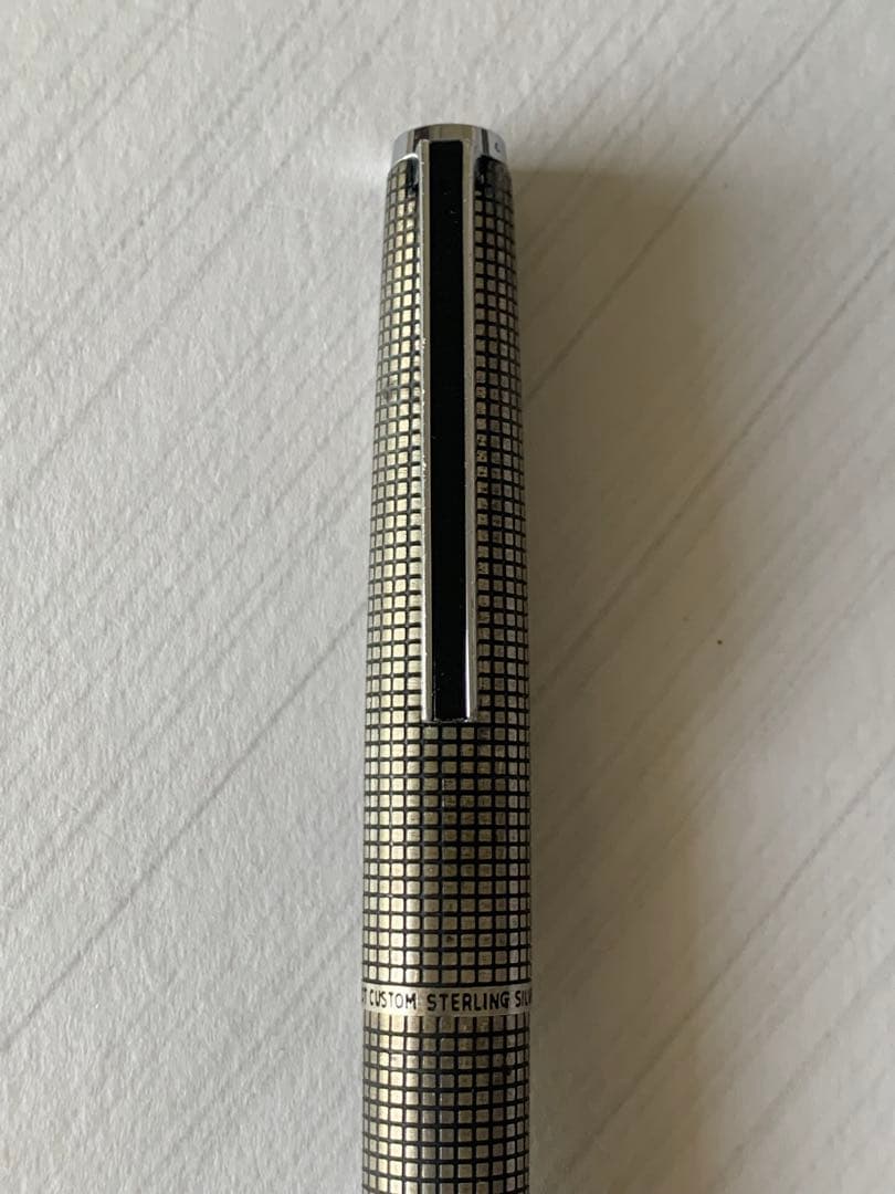 PILOT（パイロット） カスタム スターリングシルバー 万年筆 18K WG