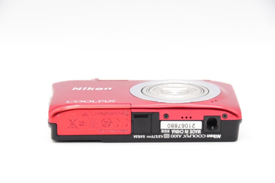 ■ 美品 ■ ニコン Nikon COOLPIX A100 レッド《動作OK》