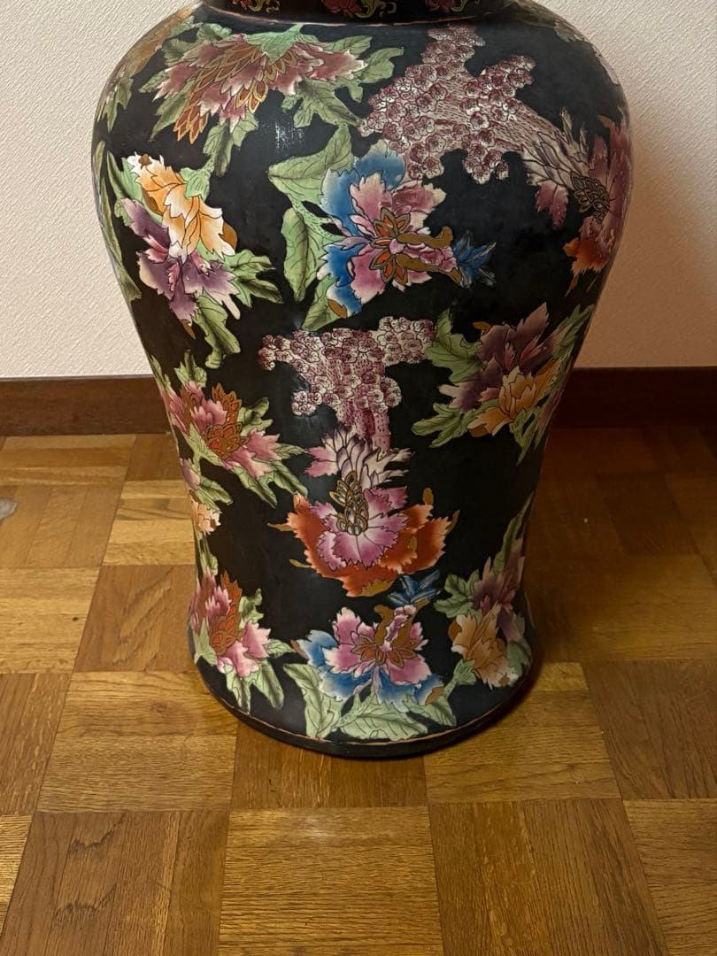 大型花瓶　飾り壺　置物