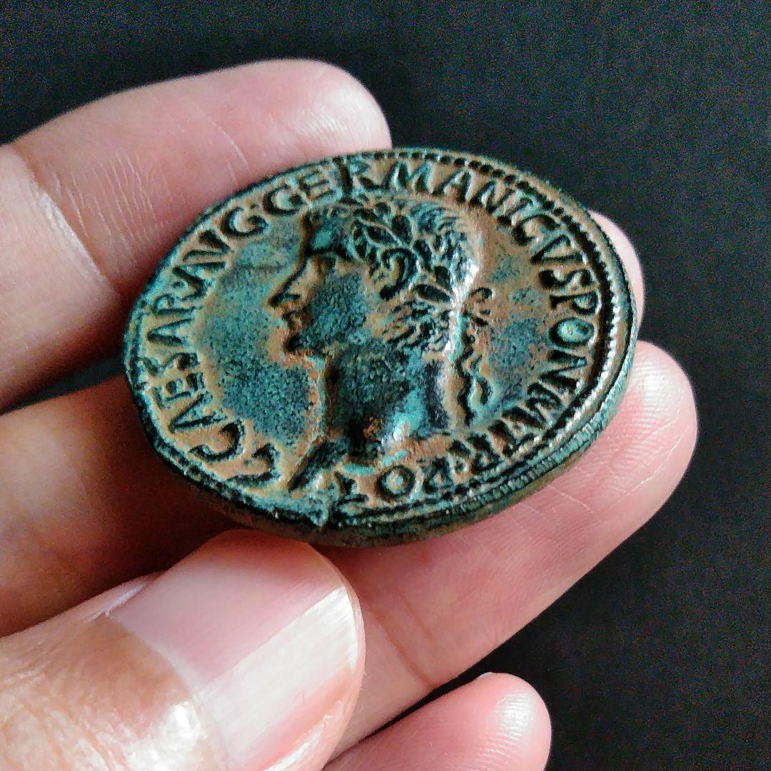 ローマ皇帝　カリグラ　ゲルマニクス　　レプリカ　複製　特大