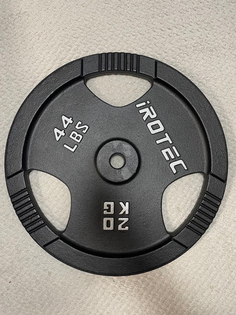 アイロテック　バーベルプレート　20kg