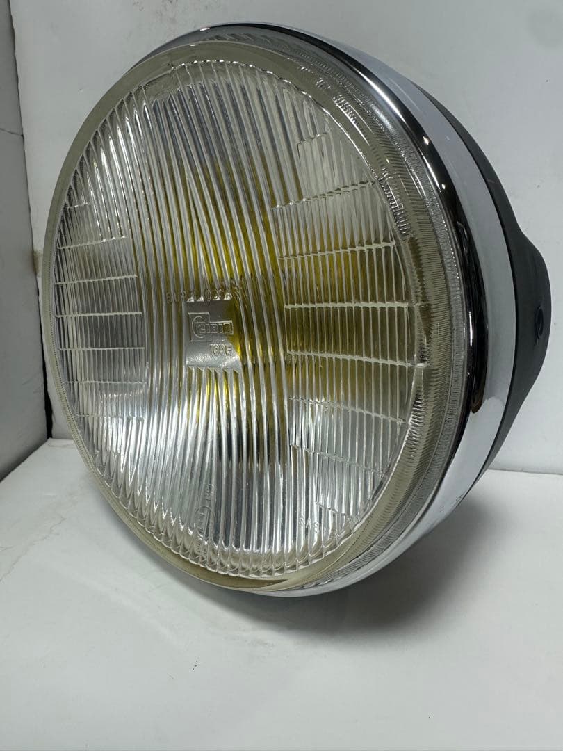 希少当時物シビエスーパーオスカー180πシビエ凹みレンズ付きヘッドライトASSY