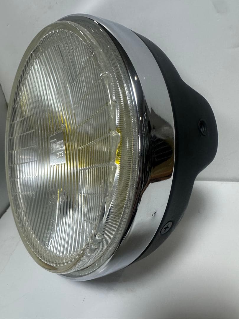 希少当時物シビエスーパーオスカー180πシビエ凹みレンズ付きヘッドライトASSY