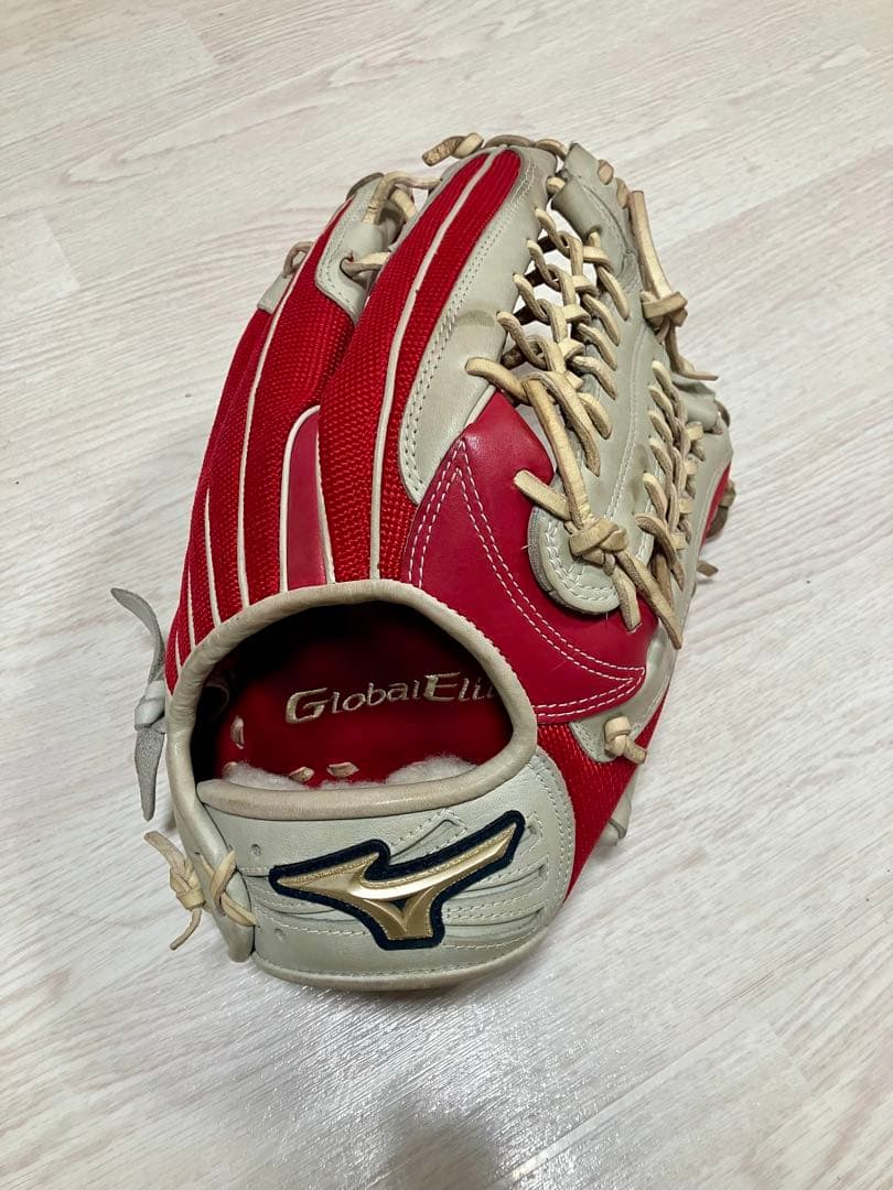 【美品】Mizuno Global Elite 軟式外野手用オーダーグラブ
