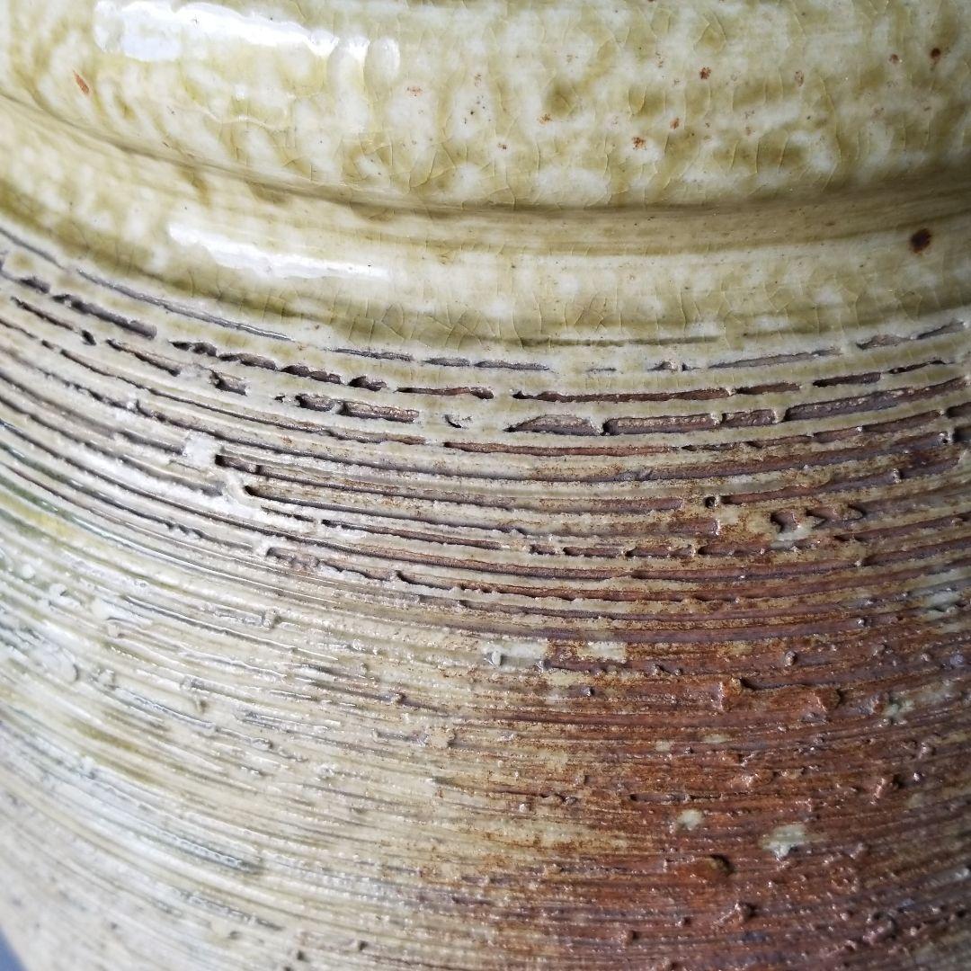 信楽焼傘立て  松皮壷型 高さ４４cm