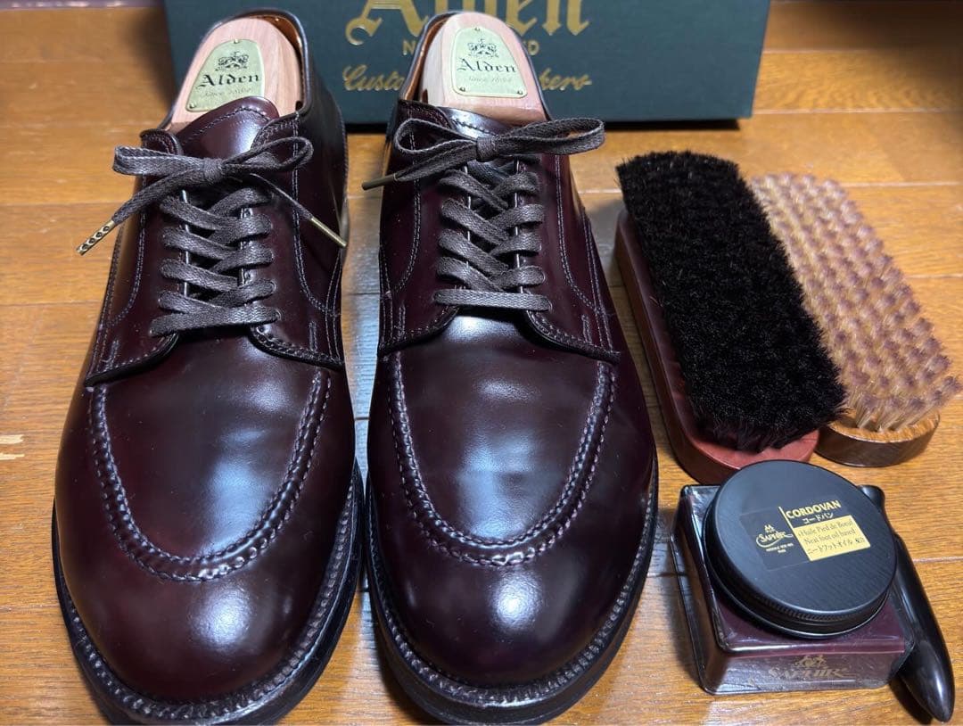 使用数回　極美品 Alden 54038 CORDOVAN No.8 9.5D