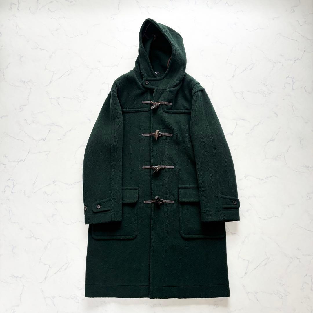 インバーティア BEAMS F 別注 ダッフルコート ジョシュアエリス 緑 42