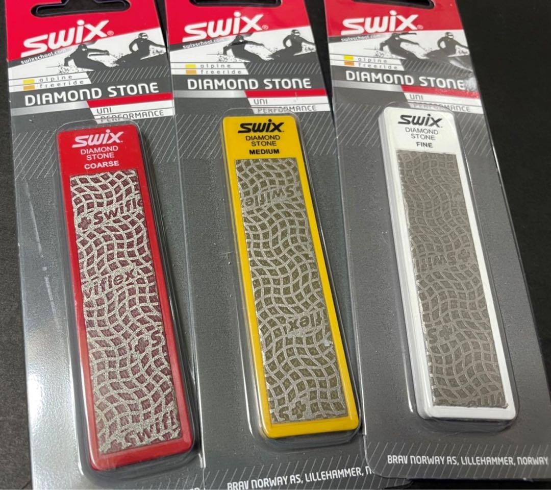 SWIX ダイヤモンドストーン 100mm 3点セット　ダイアモンドファイル