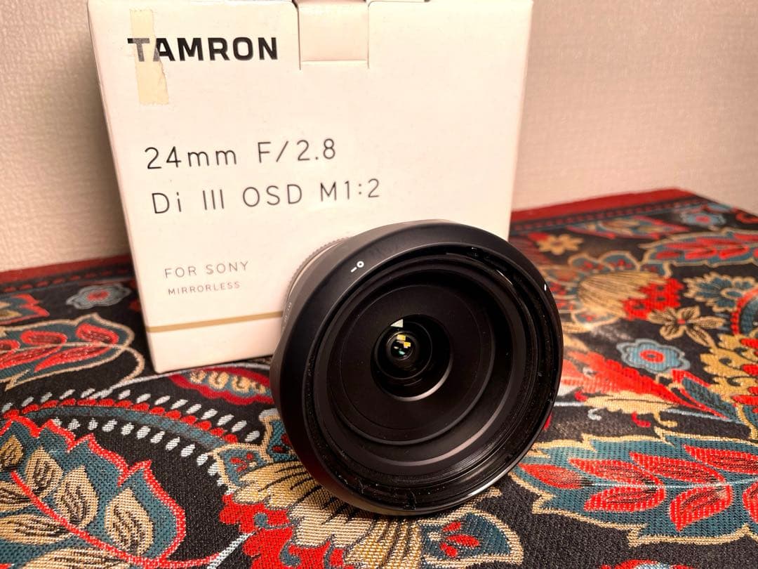 単焦点 tamron 24mm