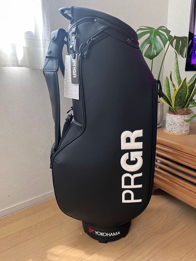 PRGR プロギア　キャディバッグ ブラック　新品