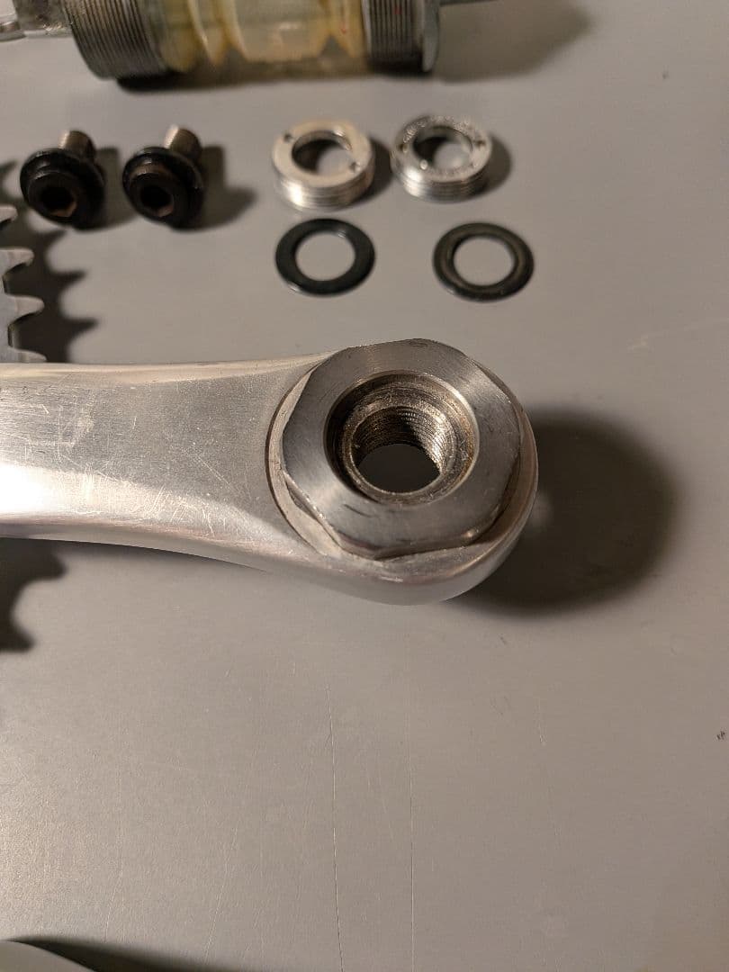DURA-ACE EX7200　クランクセット ボトムブラケット付き